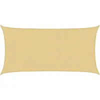 Prolenta Maison Exclusive - Voile d'ombrage couleur sable, dimensions 3x6 mètres, 100% polyester Oxford