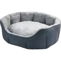 Nobby Lit confort ovale "LICA" gris 86 x 70 x 24 cm