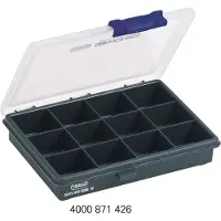 Raaco Assorter 6-12 Assortment box (L x W x H) 143 x 175 x 32 mm No. of compartments: 12 fixed compartments Content 1 pc(s)