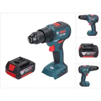 Bosch GSB 18V-55 Professional Perceuse-visseuse à percussion sans fil 18 V 55 Nm Brushless + 1x batterie 5,0 Ah - sans chargeur