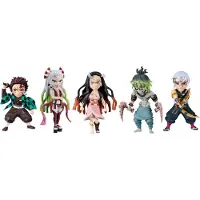 Banpresto BANDAI set de figurines de Demon Slayer | 5 pcs. | Tanjiro, Nezuko, Uzui Tengen, Daki, Gyutaro | Entertaiment District Arc | Kimetsu no Yaiba