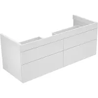 Keuco EDITION 400 meuble sous-lavabo, 4 tiroirs frontaux, 1400x546x535mm, 31562450000