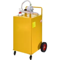 StarTech.com Carburant Caddy - 35 gallons - 4 roues - Pompe manuelle - Jaune