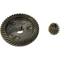 GEKO Pignons de rechange BSD, Engrenages de rechange pour meuleuse d'angle, Jeu de pignons coniques - 73mm x 22mm/Trou : 15mm - 22mm x 17mm/Trou : 10mm - Compatible avec meuleuse d'angle 230mm
