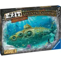 Ravensburger EXIT Escape Game - Calendrier de l'avent : Sous-marin englouti