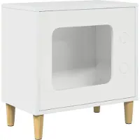 Syfax Maison pour chat Blanc Brillant 51 x 30 x 52 cm