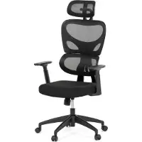 Autronic Siège de bureau KA-K2080 BK