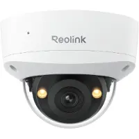 Reolink RLC-840A, caméra de surveillance 4K 8MP IK10 anti-vandalisme PoE, angle de vision 125°, vision nocturne couleur, détection intelligente, audio bidirectionnel, IP67, sirène