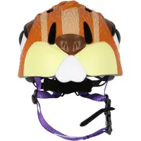 Crazy Safety Casque vélo Chipmunk au design d'animal mignon 131 Brown S (49-55cm)