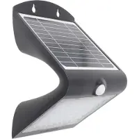 Velamp COLOMBA : Applique solaire 54 + 2 LED. 500 lumens. Avec détecteur de mouvement