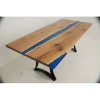 Xl Moebel Gmbh Epoxid harz esstisch echtes holz möbel wasserfall epoxy tisch giessharz massive