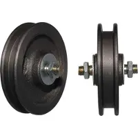 Betz HBS-Galet de porte coulissante 105mm STA galv. 75kg 11/13mm - 62030