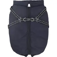 vidaXL Manteau pour chien bleu marine L52 Polaire et polyester