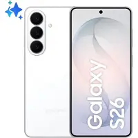 Samsung Galaxy S26 16 cm (6.3") Double SIM Android 16.0 5G USB Type-C 12 Go 256 Go 4300 mAh Blanc