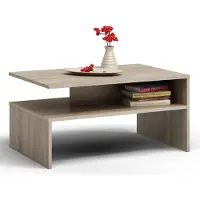 Top E Shop Table basse GUIREN – chêne sonoma