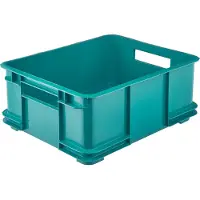 Keeeper 1545669500000 boîte de rangement Euro-Box L "bruno eco", sky blue