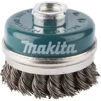 Makita Brosse boisseau à fils acier torsadés pour meuleuse - D-24153
