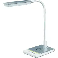 Maxcom ML3100 Porto Lampadaire LED moderne Lampe de table avec 48 LED et 3 modes de luminosité Blanc