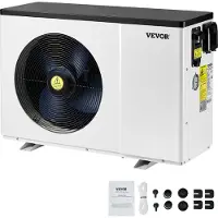 Vevor Pompe à chaleur électrique pour piscine , 1,48-7,11 kW de puissance de chauffage, convient pour chauffer et refroidir les chauffe-eau de piscine