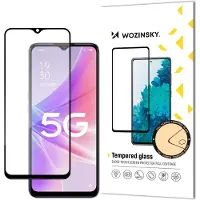 Wozinsky Protection d'écran Realme Narzo 50 en verre trempé 9H, durable, avec cadre, adapté à l'étui, noir