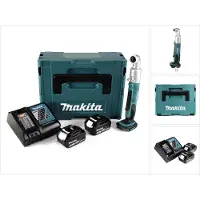 Makita DTL 061 RFJ Meuleuse à chocs d'angle sans fil 18V 1/4" 60Nm + 2x Batteries 3.0Ah + Chargeur + Makpac