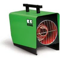 Remko Elektroheizer ELT 9-6, Wärmeleistung 9,0 kW, 2 Stufen, 400 V, Heizautomat