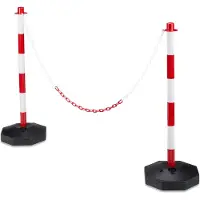 Relaxdays 10020484_303 Absperrpfosten