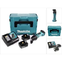 Makita DTM 50 RFJ outil multifonctionnel sans fil 18V + 2x batterie 3,0Ah + chargeur + Makpac