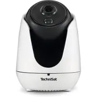 Technisat Innenkamera 1 | Caméra Full-HD Smart Home, WLAN, vision nocturne | blanc