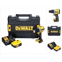 DeWalt DCD 805 P1T Perceuse-visseuse à percussion sans fil 18 V 90 Nm Brushless + 1x batterie 5,0 Ah + chargeur + TSTAK