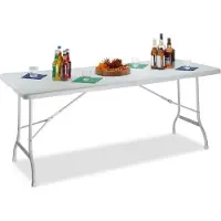 B2X Table de jardin pliante BASTIAN grande