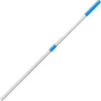 Syfax Poignée de fourche télescopique argenté acier