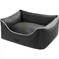 Nobby Carré de lit confort "HORIA" anthracite 110 x 92 x 33 cm