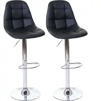MCW Tabouret de bar -A67 (lot de 2)