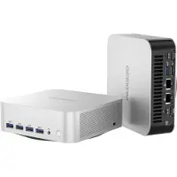 GEEKOM 2026 A8 Max AI Mini PC AMD Ryzen 7 8745HS(8 coeurs 16 threads, jusqu'à 4.9GHz), 2.5Gbps Dual LAN Port Mini PC de jeu 16GB DDR5 1TB , Mini PC