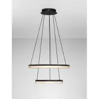 Lyora Suspension noire Lonela double