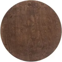 Lyora Applique murale ronde Ø75cm bois foncé RING TIMBER LED 22W japandi 11178