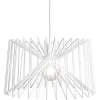 Lyora Lampe à fil blanc Ness Ø45cm