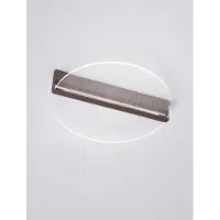Nova Luce Plafonnier élégant Noah Ø 56cm marron café