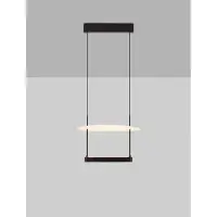 Nova Luce Suspension design Diona Ø 40cm noir avec blanc