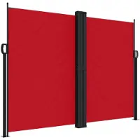 Syfax Auvent latéral rétractable rouge 180x1200 cm