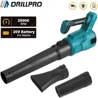 StarTech.com Souffleur de feuilles - Sans balais, alimenté par batterie, turbo - 3 vitesses - 25 000 tr/min - 60 m/s - 20 V, sans batterie