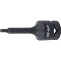 Bgs Extracteur de vis entraînement carré intérieur 12,5 mm (1/2") pour hexagone intérieur défectueux 4 mm - 7004-4