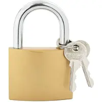 Syfax U Lock avec Clés 6 pcs Laiton Fer