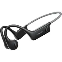 OEM Casque à conduction osseuse, étanche, Bluetooth 5.4, noir et gris