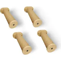 BURI 4 pièces poteaux d'escalade chat 30x8cm mur chat poteaux mur d'escalade chat mur