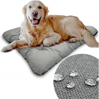 AIO Factory Grand lit pour chien 120x80 CM Coussin pour chiens Canapé pour chiens et chats EDANTI