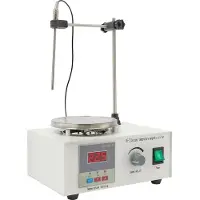 OEM Agitateur magnétique, vitesse réglable, régulation de la température, BLANC
