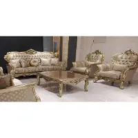 Xl Moebel Gmbh Luxus Garnitur Sofagarnitur 3+1+1 Sitzer Sofa Stoff Sofas Klassische Barock