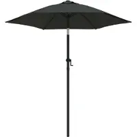 Syfax Parasol Anthracite 200x224 cm Aluminium
